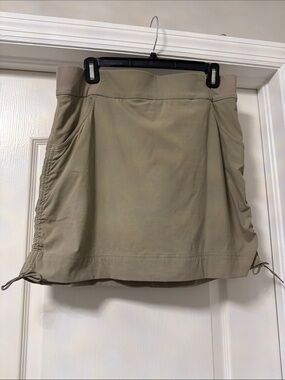 Columbia Mini Skort in Khaki/Tan